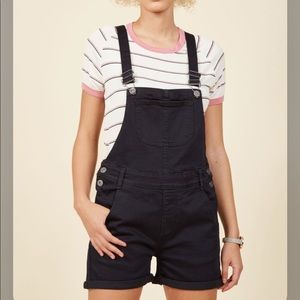 ModCloth Black Shortalls